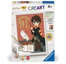 Ravensburger CreArt 20163 - Abfahrt nach Hogwarts - Malen nach Zahlen Harry Potter für Kinder ab 9 Jahre