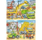 Ravensburger 7800 Puzzle Viel zu tun auf der Baustelle 2 X 24 Teile