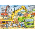 Ravensburger 7800 Puzzle Viel zu tun auf der Baustelle 2 X 24 Teile