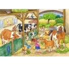 Ravensburger 9195 Puzzle Fröhliches Landleben 2 X 24 Teile