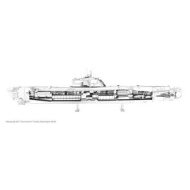 Metal Earth: German U-Boat Type XXI