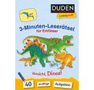 Duden Leseprofi – 3-Minuten-Leserätsel für Erstleser: Vorsicht, Dinos!