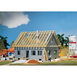 H0 Einfamilienhaus im Bau