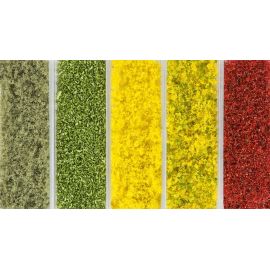 H0, TT, N, Z Belaubungsmaterial Sommer-Mix, 5 Sorten