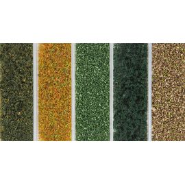 H0, TT, N, Z Belaubungsmaterial Herbst-Mix, 5 Sorten