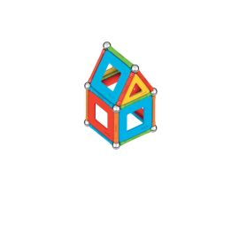 Geomag Supercolor Panels Recycled 52 Stück