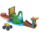 Mattel HGV14 Hot Wheels Monster Trucks Color Shifters Playset (WMT)