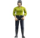 Bruder 60405 Frau mit hellem Hauttyp   dunkelblaue Hose