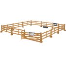Bruder 62604 Zubehör: Weidezaun (braun)