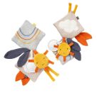 Stoffbuch Esel & Teddy NATUR