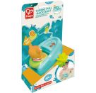 Schlauchboot mit Rückziehmotor