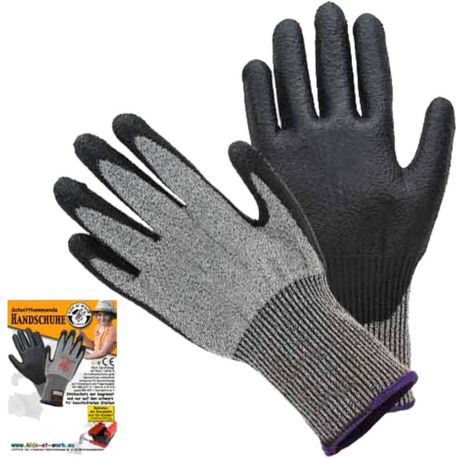 CORVUS Kids at Work Schnitzschutzhandschuhe Größe S