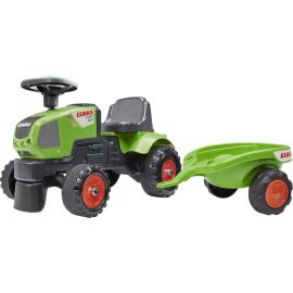FALK Claas Traktorrutscher mit Anhänger