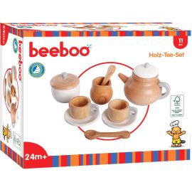 Spielmaus Küche Holz Tee-Set 11-teilig
