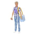 Mattel HHR66 Barbie Abenteuer zu zweit Ken Camping-Puppe und Zubehör. Spielzeug für Kinder ab 3 Jahren