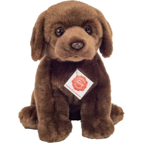 Teddy Hermann Labrador sitzend dunkelbraun 25 cm