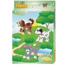 Hama® Bügelperlen kleine Geschenkpackung Hund und Katze.