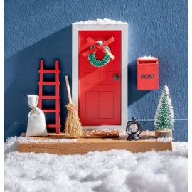 Wichteltüre Elfentüre zur Weihnachtsdekoration Wichteltüre Elfentüre zur Weihnachtsdekoration