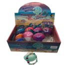 Magische Muschel mit Perlenkette, sortiert