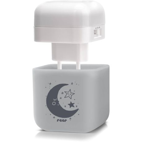 reer 52401 2in1 SleepLight - hellgrau