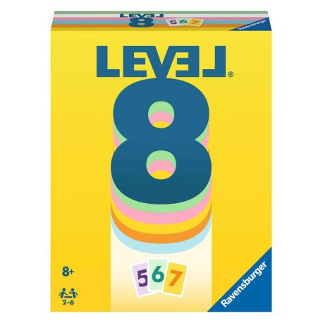 Ravensburger 20865 - Level 8, Das beliebte Kartenspiel für 2-6 Spieler ab 8 Jahren   Familienspiel   Reisespiel   Perf