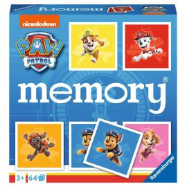 Ravensburger - 20887 - Paw Patrol memory®, der Spieleklassiker für alle Fans der TV-Serie Paw Patrol, Merkspiel für 2-