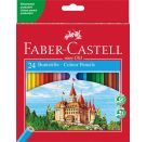 Faber-Castell Buntstift Castle hexagonal 24er Karton
