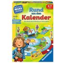 Ravensburger 24984 - Rund um den Kalender - Spielen und Lernen für Kinder, Lernspiel für Kinder von 4-7 Jahren, Spiele