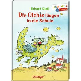 Die Olchis fliegen in die Schule. Lesestarter. 3. Lesestufe