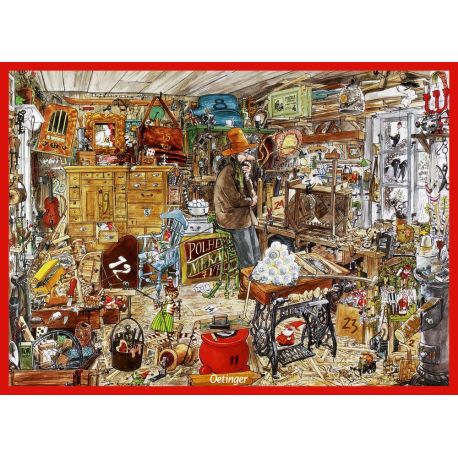 Pettersson und Findus warten auf Weihnachten. Adventskalender