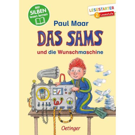 Das Sams und die Wunschmaschine. Mit Silben lesen lernen. Lesestarter 2. Lesestufe