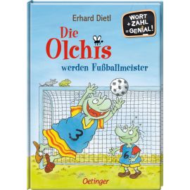 Die Olchis werden Fußballmeister. Wort + Zahl   genial! Level 2