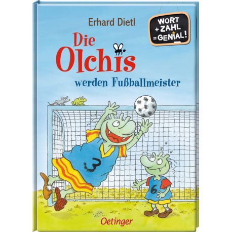 Die Olchis werden Fußballmeister. Wort + Zahl   genial! Level 2