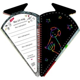 Schultüten-Kratzelbuch: Hurra, endlich Schule! (skate-aid)