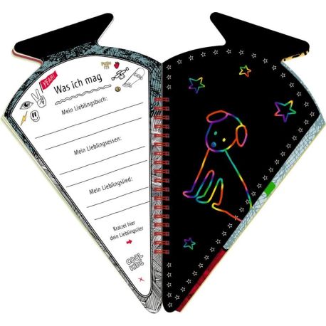 Schultüten-Kratzelbuch: Hurra, endlich Schule! (skate-aid)
